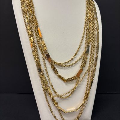 LOT 79: Gold-Tone Fashion Jewelry Collection
