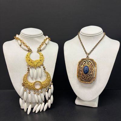 LOT 80: Gold-Tone Fashion Jewelry Collection