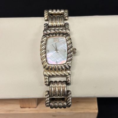 LOT 50: Judith Ripka Sterling 925 Watch 61.96gtw