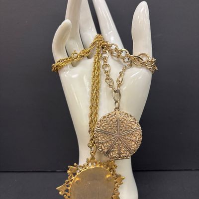 LOT 79: Gold-Tone Fashion Jewelry Collection