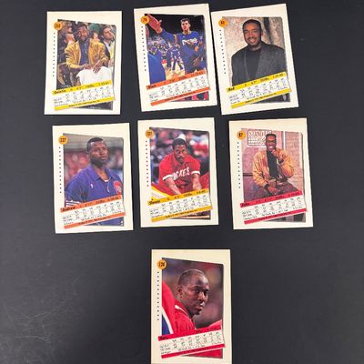 LOT 39: NIS Babe Ruth Stamp Cards, Post 1991 Baseball Cards, Skybox Basketball Cards & More