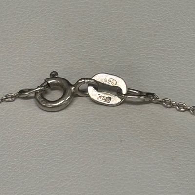 LOT 85: Sterling 925 Jewelry Collection - (3) Anklets 7.6g, Pendant Necklace 3.0gtw & Filigree Ring 3.0gtw Sz 9