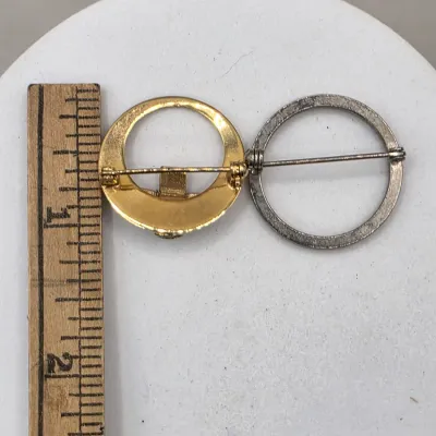 LOT: 59 Vintage Silver and Gold Tone Brooches, Pins, & Clip-Ons Royal Adderly, Coro, Boucher & More