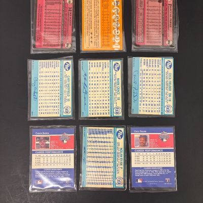 LOT 39: NIS Babe Ruth Stamp Cards, Post 1991 Baseball Cards, Skybox Basketball Cards & More