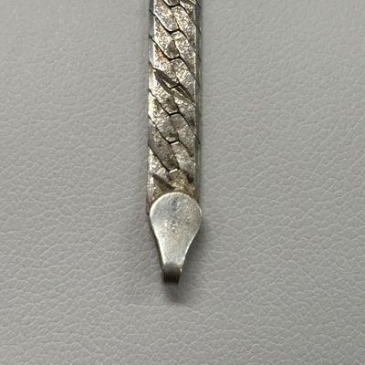 LOT 94: Vintage Art Deco-Style 925 Sterling Earrings 5.1g with 925 Sterling Bracelet 5.0g