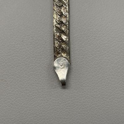LOT 94: Vintage Art Deco-Style 925 Sterling Earrings 5.1g with 925 Sterling Bracelet 5.0g