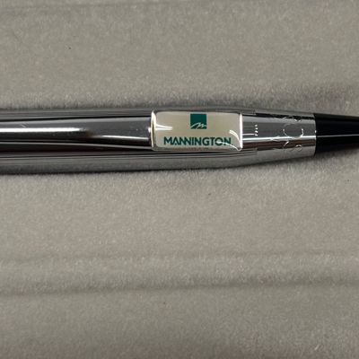 LOT 30: Vintage Cross 1/20 10Kt GF Pen with Gold-Tone Quill, Silver-Tone Cross & More