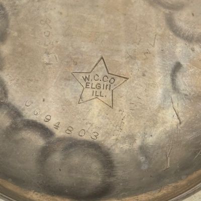 LOT 47: New York Standard Watch Co Pocket Watch with Horsemen's Stop Watch