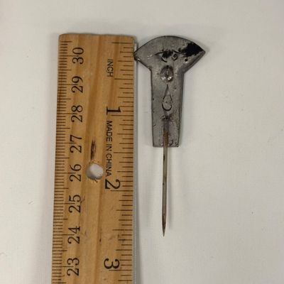 LOT 102: Vintage Rhinestone Stick Pins and Belt Buckle