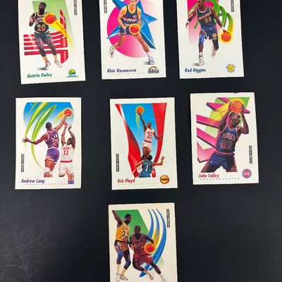 LOT 39: NIS Babe Ruth Stamp Cards, Post 1991 Baseball Cards, Skybox Basketball Cards & More