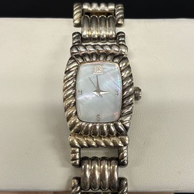 LOT 50: Judith Ripka Sterling 925 Watch 61.96gtw