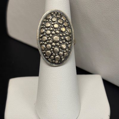LOT 101: Set of (2) Michael Anthony 14k/925 Bracelets Gold Vermeil (3.5g/3.6g) with a Beau Craft 925 Sterling Adjustable Ring 6.1g