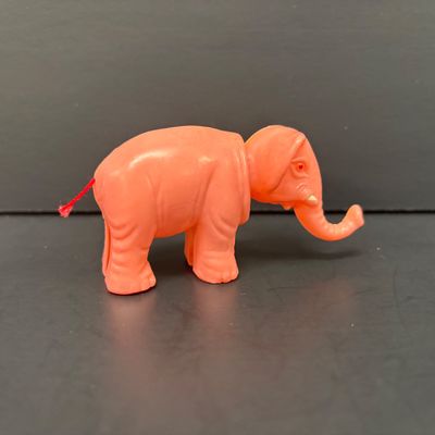 LOT 42: Vintage Quick Saver Books of Green Stamps, Photomatic Photo Booth Photos, Small Pink Plastic Bobble Head Elephant & More