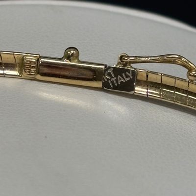 LOT 54: Diamond and 14K Gold Pendant on 14K Gold Chain 16.1gtw