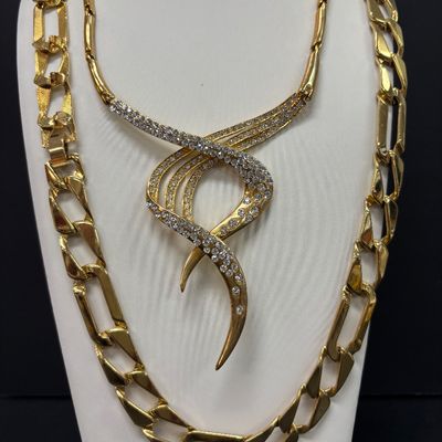 LOT 79: Gold-Tone Fashion Jewelry Collection