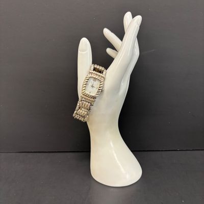 LOT 50: Judith Ripka Sterling 925 Watch 61.96gtw