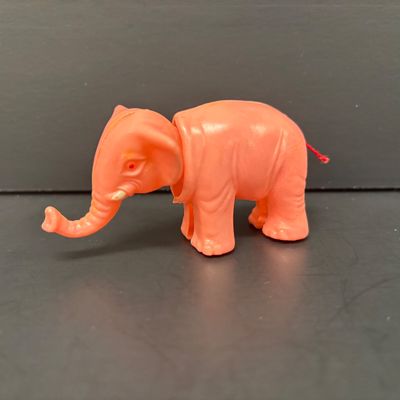 LOT 42: Vintage Quick Saver Books of Green Stamps, Photomatic Photo Booth Photos, Small Pink Plastic Bobble Head Elephant & More