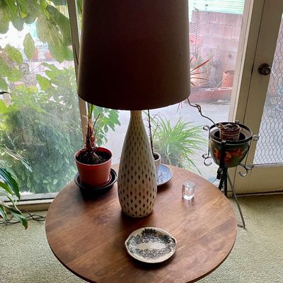 Round paul mccobb table