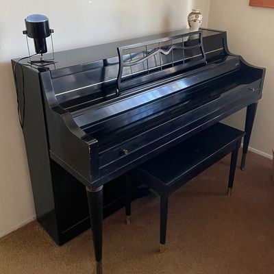 1950 s winter piano