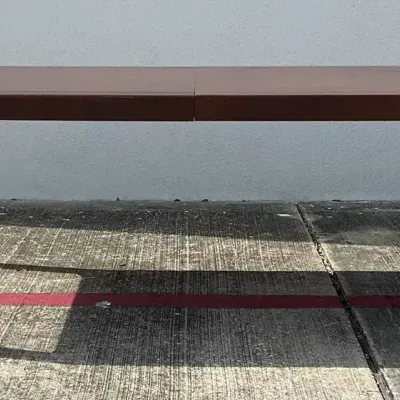 Burlwood Parquet Dining Table