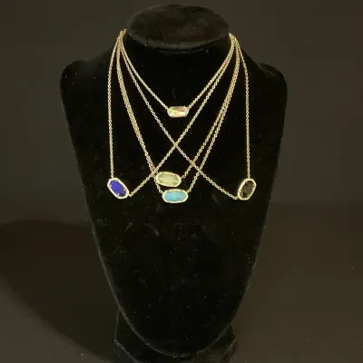 Kendra Scott Gold Elisa Necklaces