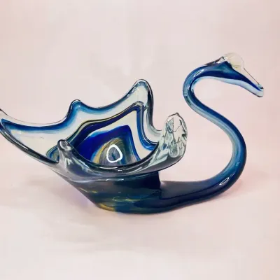 Murano Glass Swan