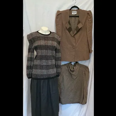 Valentino And Carolina Herrera Vintage Fall Wear