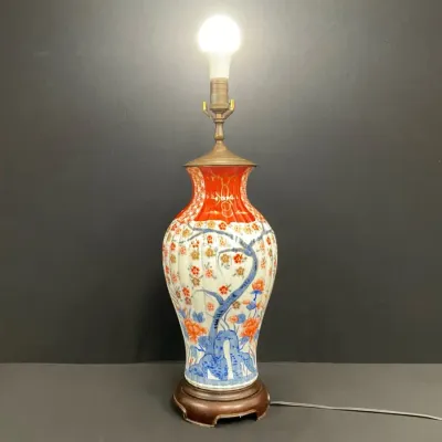 Japanese Imari Lamp