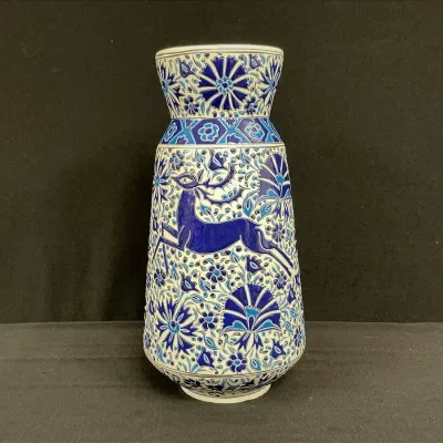 Nassos Keramik Greek Blue Vase