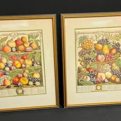 October And August 12 Months Of Fruit