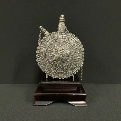 Brass Gun Powder Flask