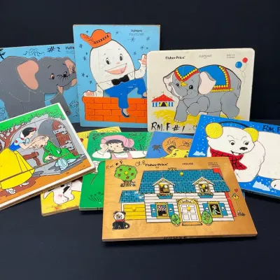 Playskool & Fisher-Price Puzzles 