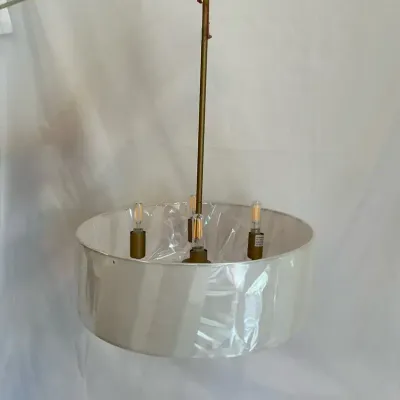 4-Light Drum Chandelier 