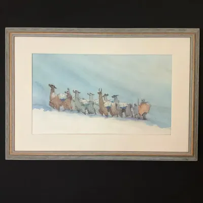 Original Signed Watercolor Painting