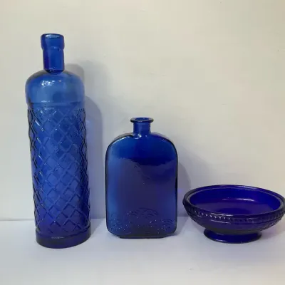 Blue Glass Delights