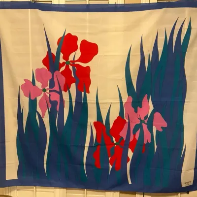 Large 1960s Gres Paris Scarf