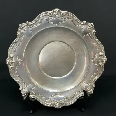 Gorham Sterling Silver Chantilly-Duchess Plate
