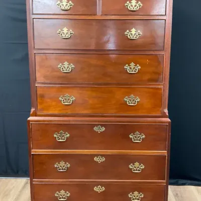 Baker Chest-on-Chest Highboy Dresser