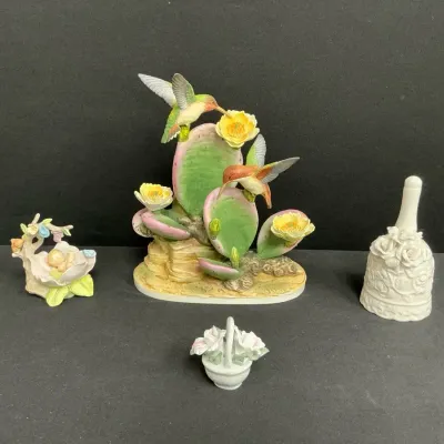 Birds Babies Bells And Flowers