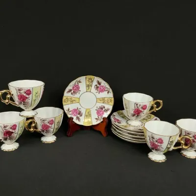 Japanese Teacups And Saucers 