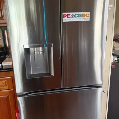LG Stainless Steel French-Door Refrigerator with Ice & Water Dispenser