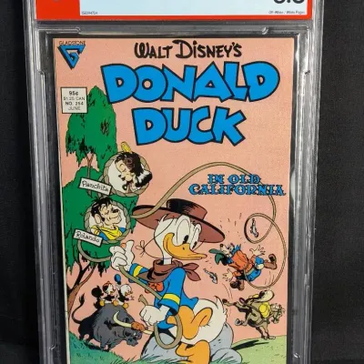PSA Graded 1987 Gladstone Donald Duck Comic