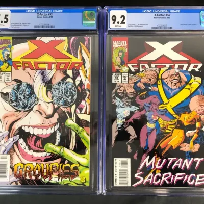 1993 X-Factor Marvel Comics, CGC Graded, 2 Total 