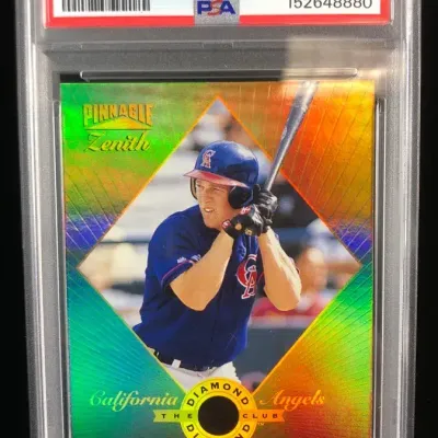 1996 Zenith Darin Erstad Diamond Club Baseball Card, PSA Graded
