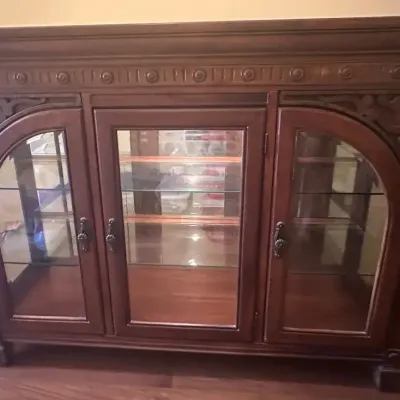 Lighted China Cabinet