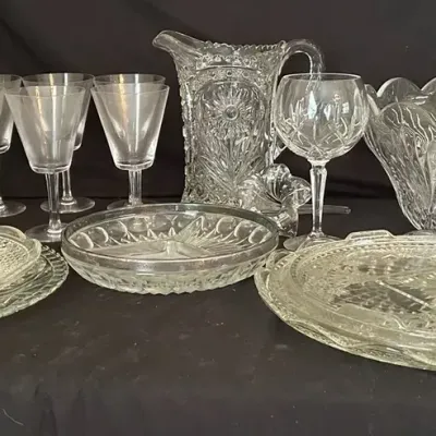 Assorted Glass And Crystal Lot #7