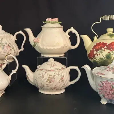 Assortment Of Collectible Teapots 