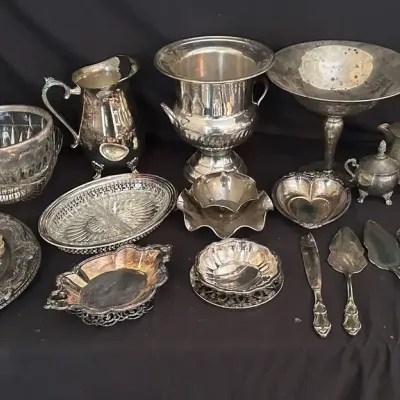 Assorted Silver Plated Items 