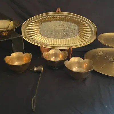 Brass And Brass Toned Items 