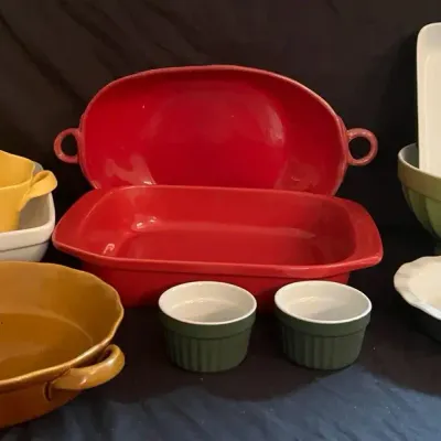 Assortment Of Casserole Dishes 